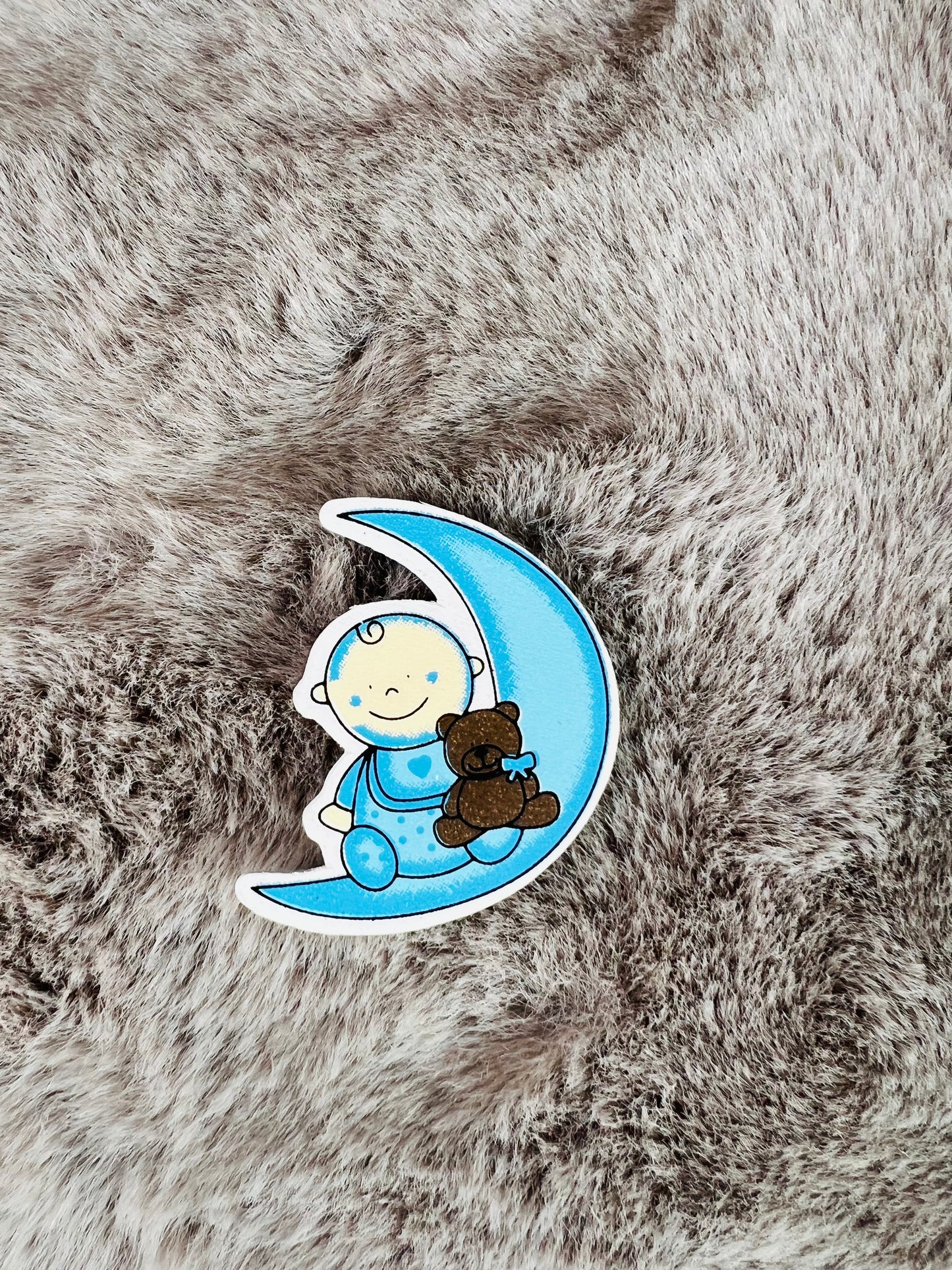 Charming Baby Boy & Baby Girl MDF Cutouts - Ideal for Decorations, Gift Packing, Baby Showers, Newborn Announcements, and First Birthdays