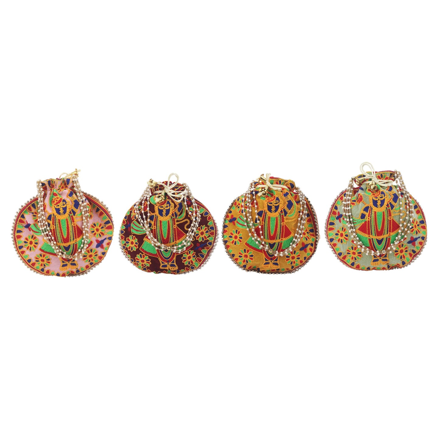 Divine Tirupatiji Potli Batwa Bag: Sacred Return Gift & Traditional Accessory