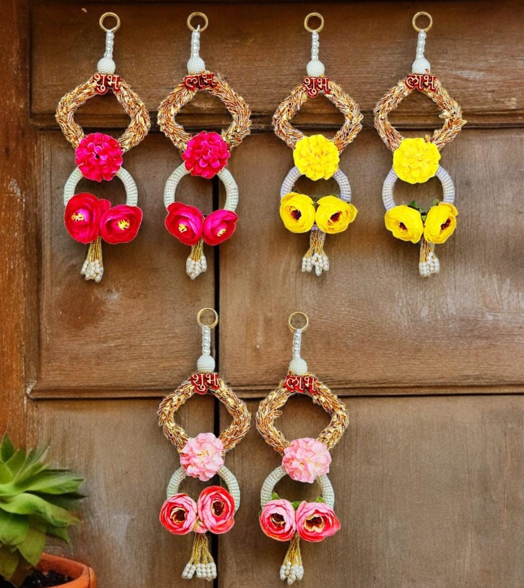 Handcrafted festive hanging décor for home and pooja room