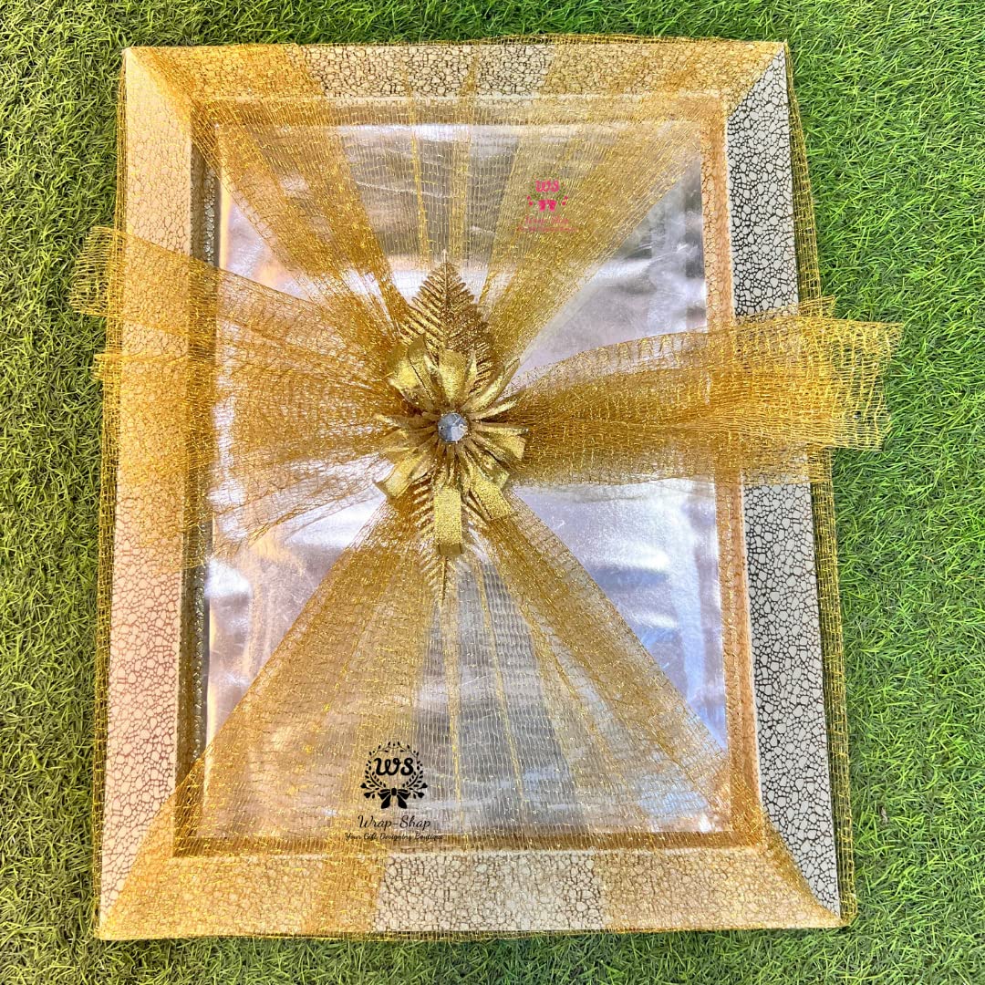 Dazzling Glitter Surajmukhi Artificial Flower Bunch for Gift Decoration and Wedding Packing