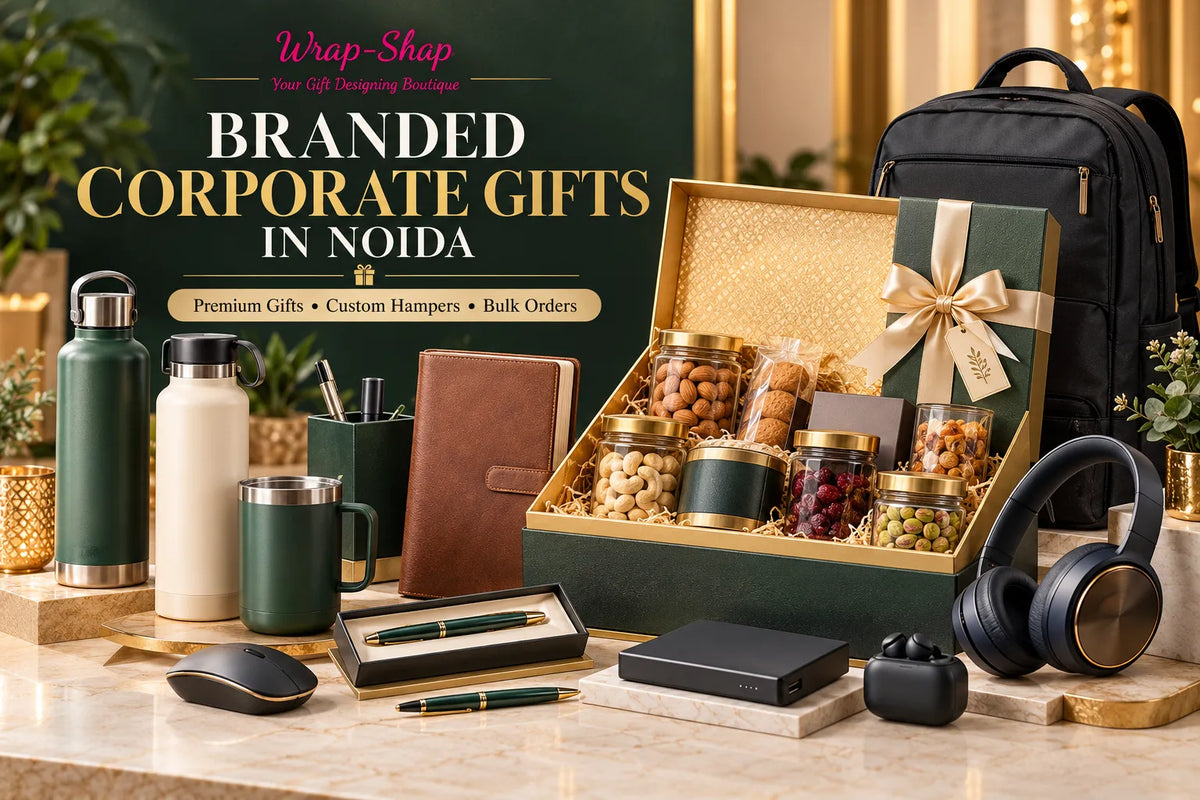 Branded Corporate Gifts in Noida – Premium Gifts from Top Brands | Wrap Shap