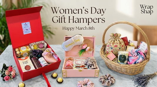Women’s Day Gift Hampers in Noida & Delhi – Premium & Corporate Gifting by Wrap Shap