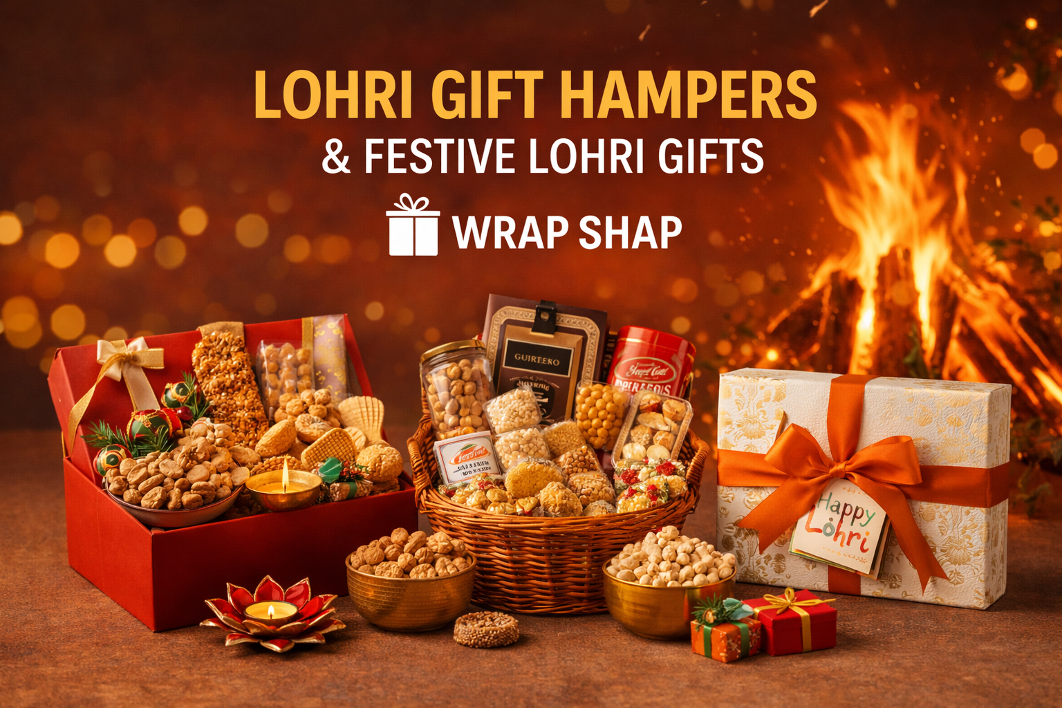 Lohri Gift Hampers – Traditional Lohri Gifting Ideas with Pan India Delivery | Wrap Shap