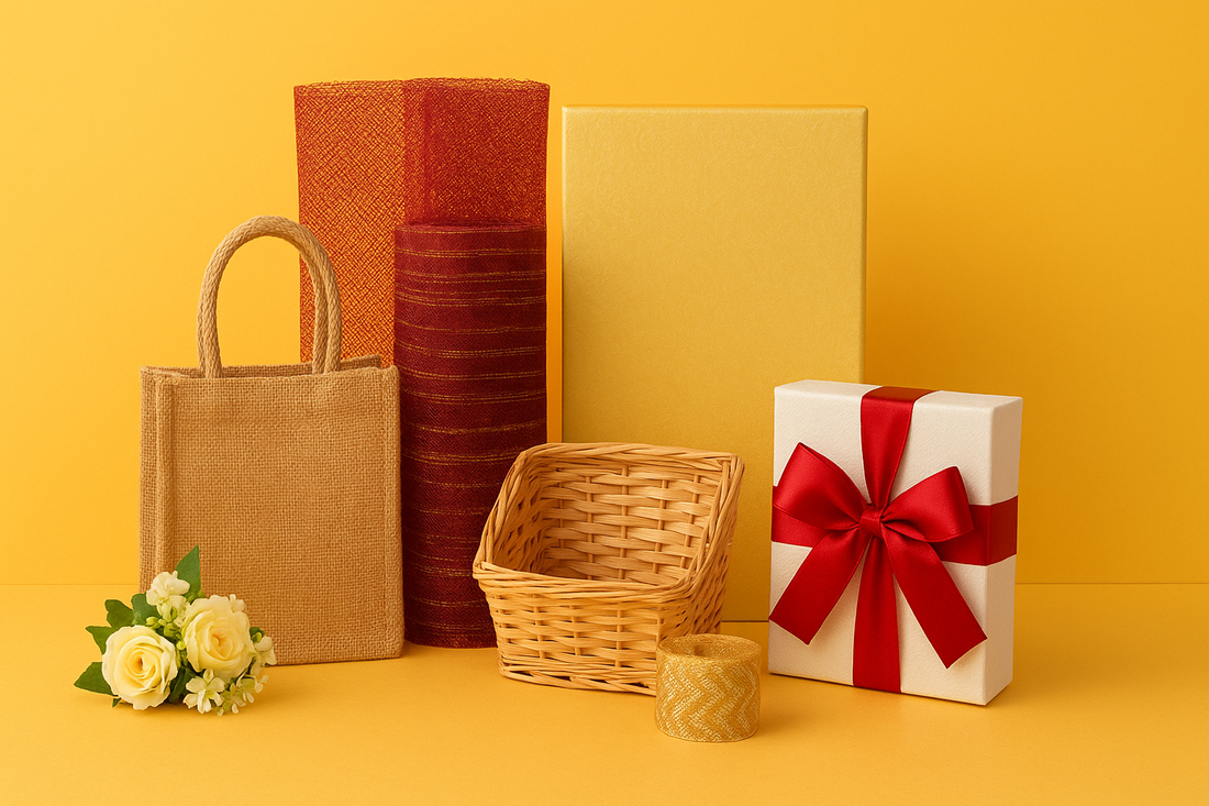 Wholesaler of Gift Packing Material Items in Noida – Your One-Stop B2B Source for Premium Packaging Supplies