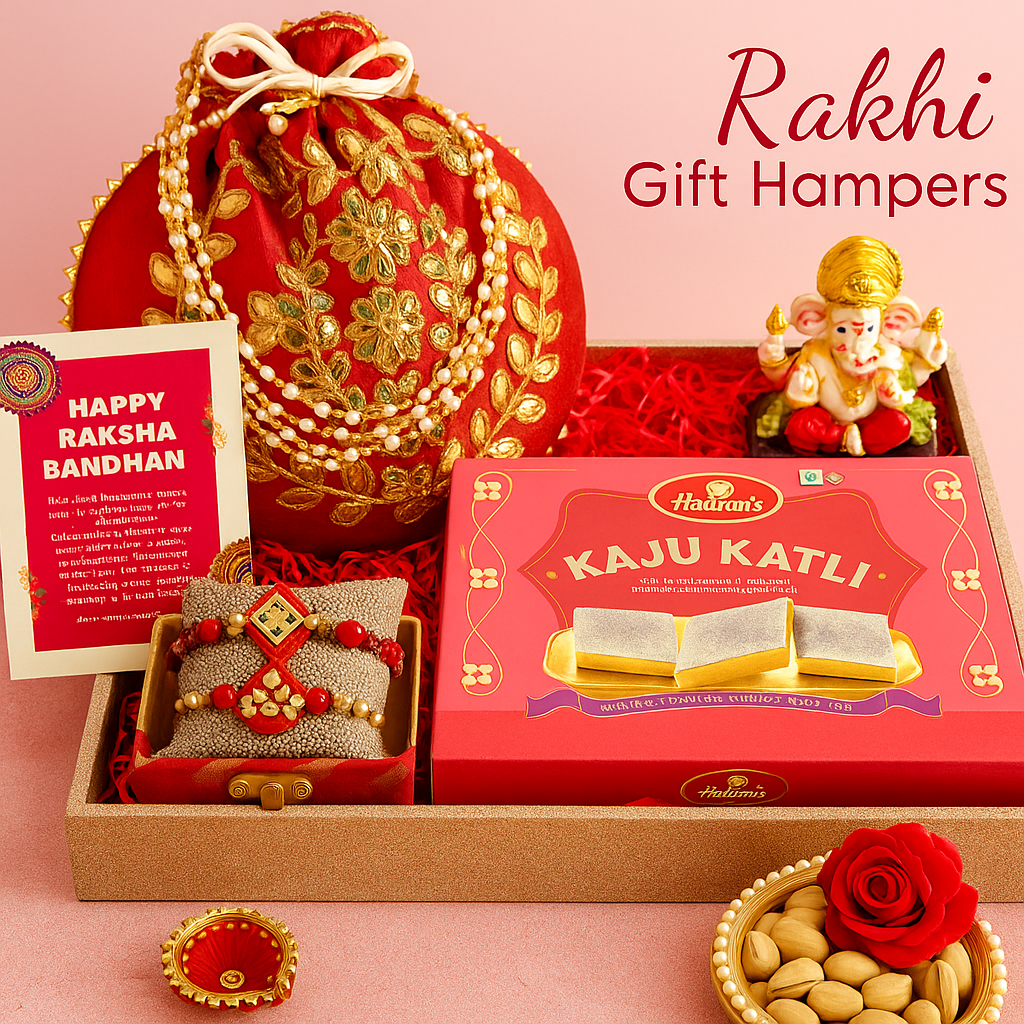 Rakhi Gift Hampers for Brothers, Sisters, Bhaiya Bhabhi, Kids & Families