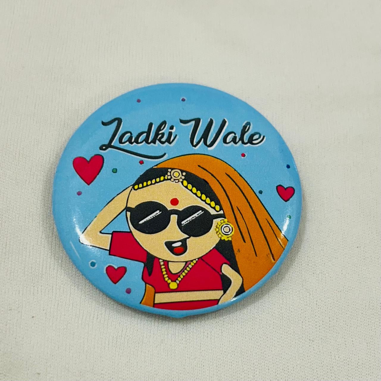 Elegant "Ladke Waale & Ladki Waale" Brooches for Baraat & Family Members