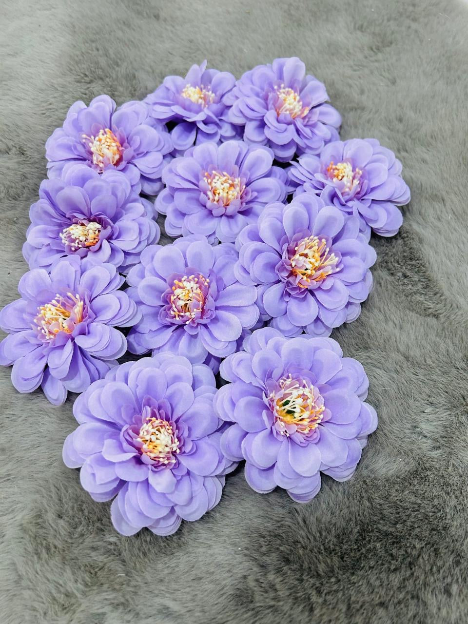 Versatile 9cm Artificial Dahlia Flowers for Decor and Embellishments