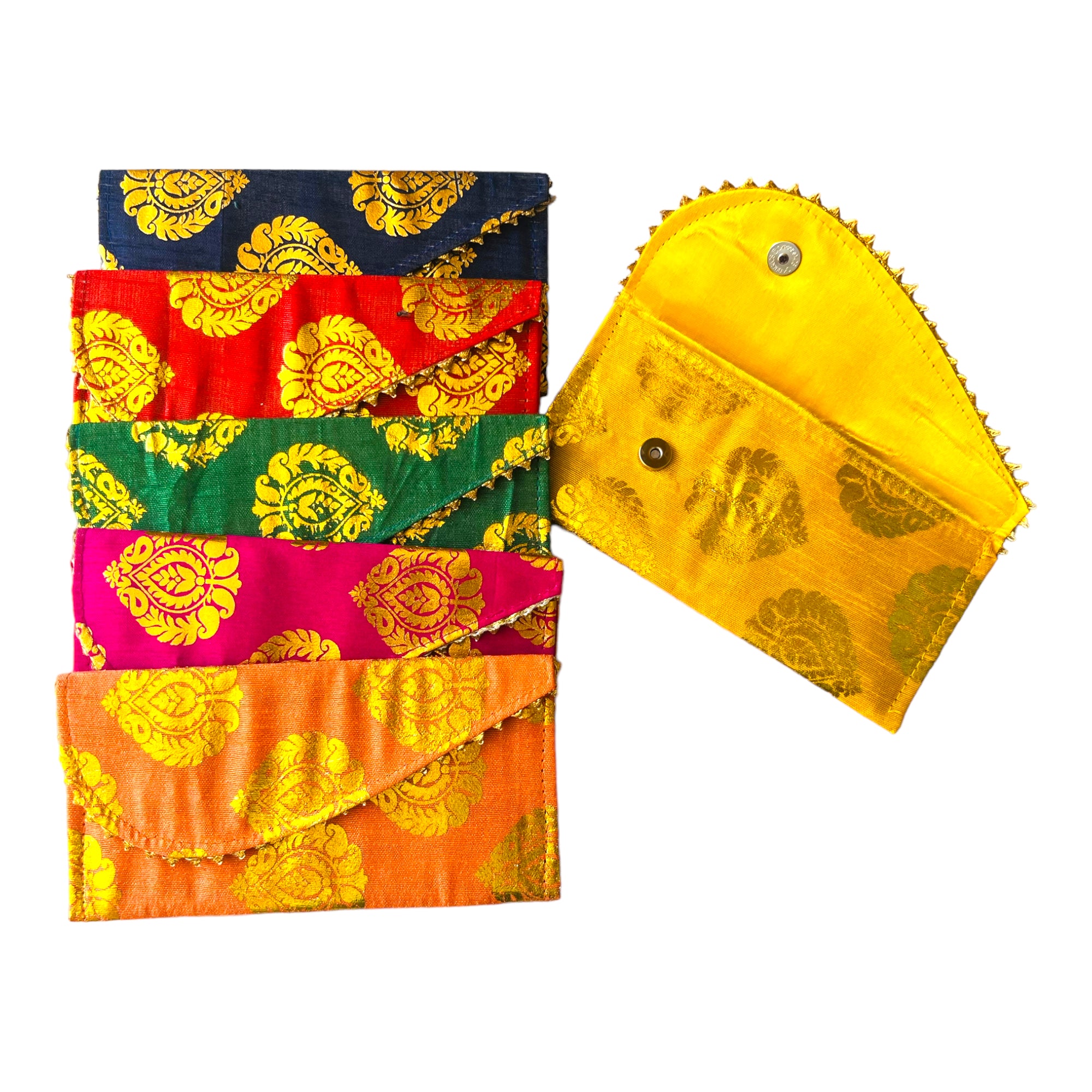 Paan Design Shagun Money Envelope – Traditional Cash Gift Envelopes for Weddings & Special Occasions