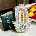Evil Eye Rakhi with Eye-Shaped Metal Charm | Traditional Protection Rakhi