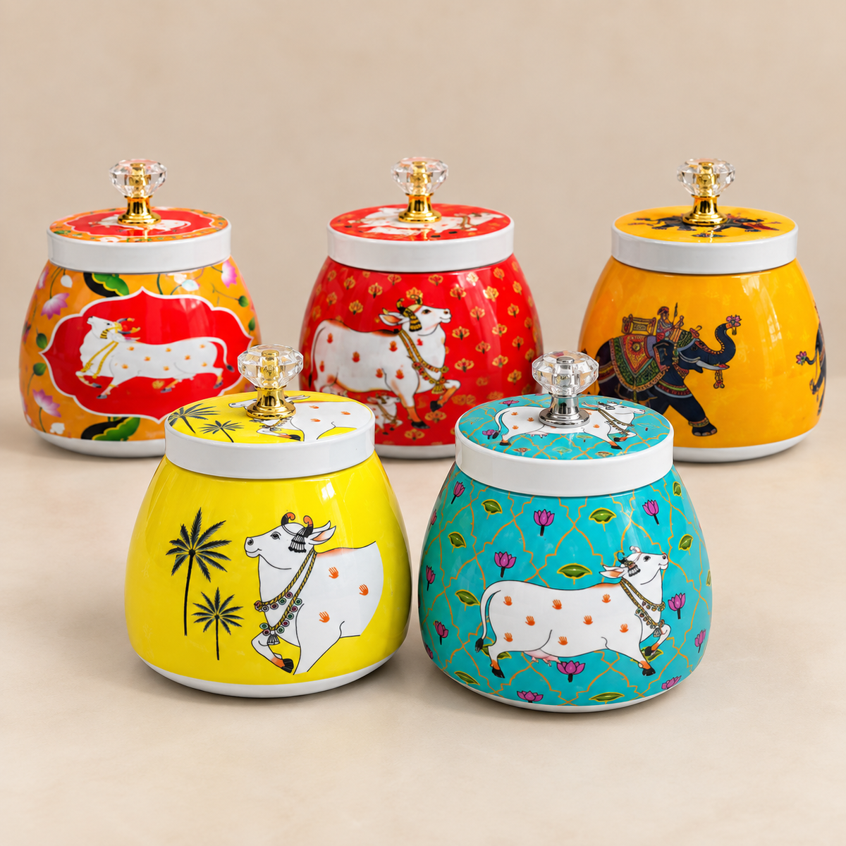 Pichwai dry fruit box for wedding return gifts