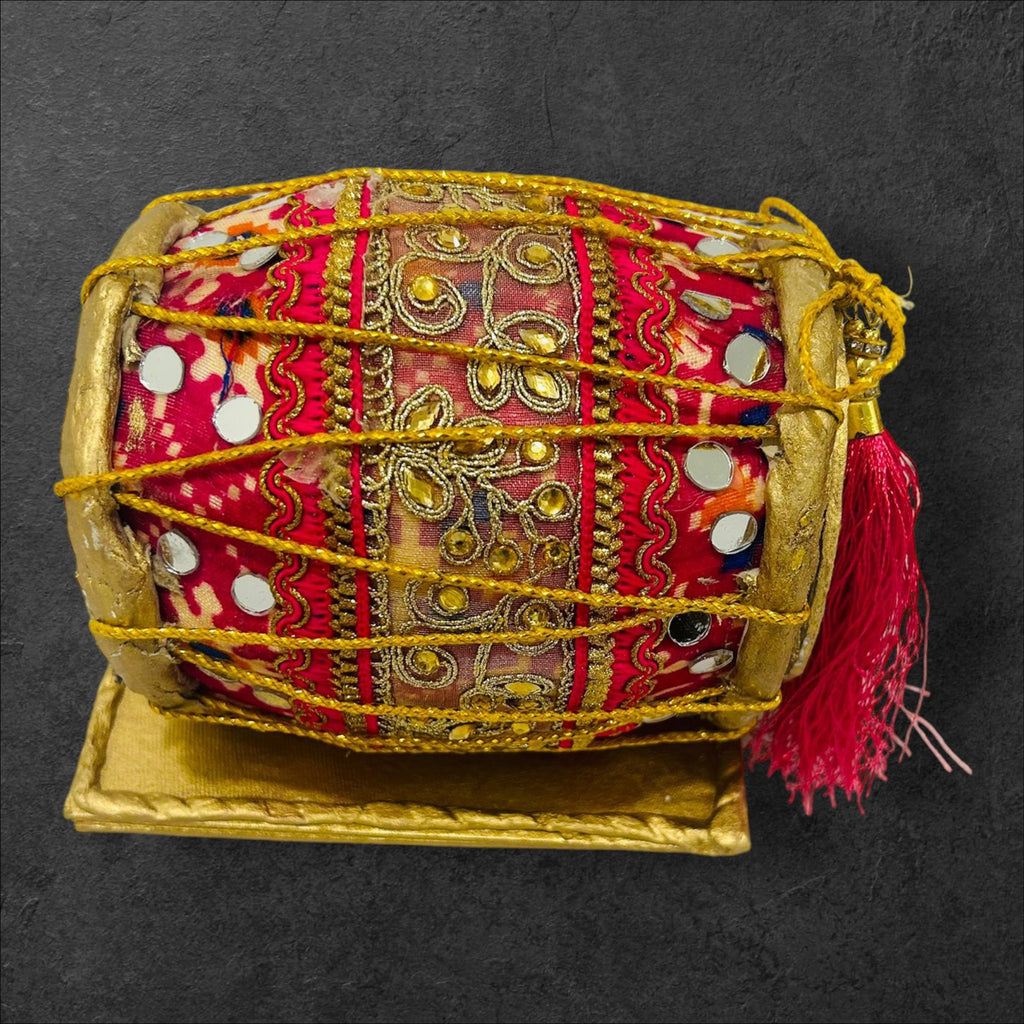 Melodic Memories Dholak Shaped Gifting Box
