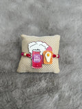 Wrap Shap Kids Rakhi - Chill Bro Rakhi with Roli Chawal - Model 3134