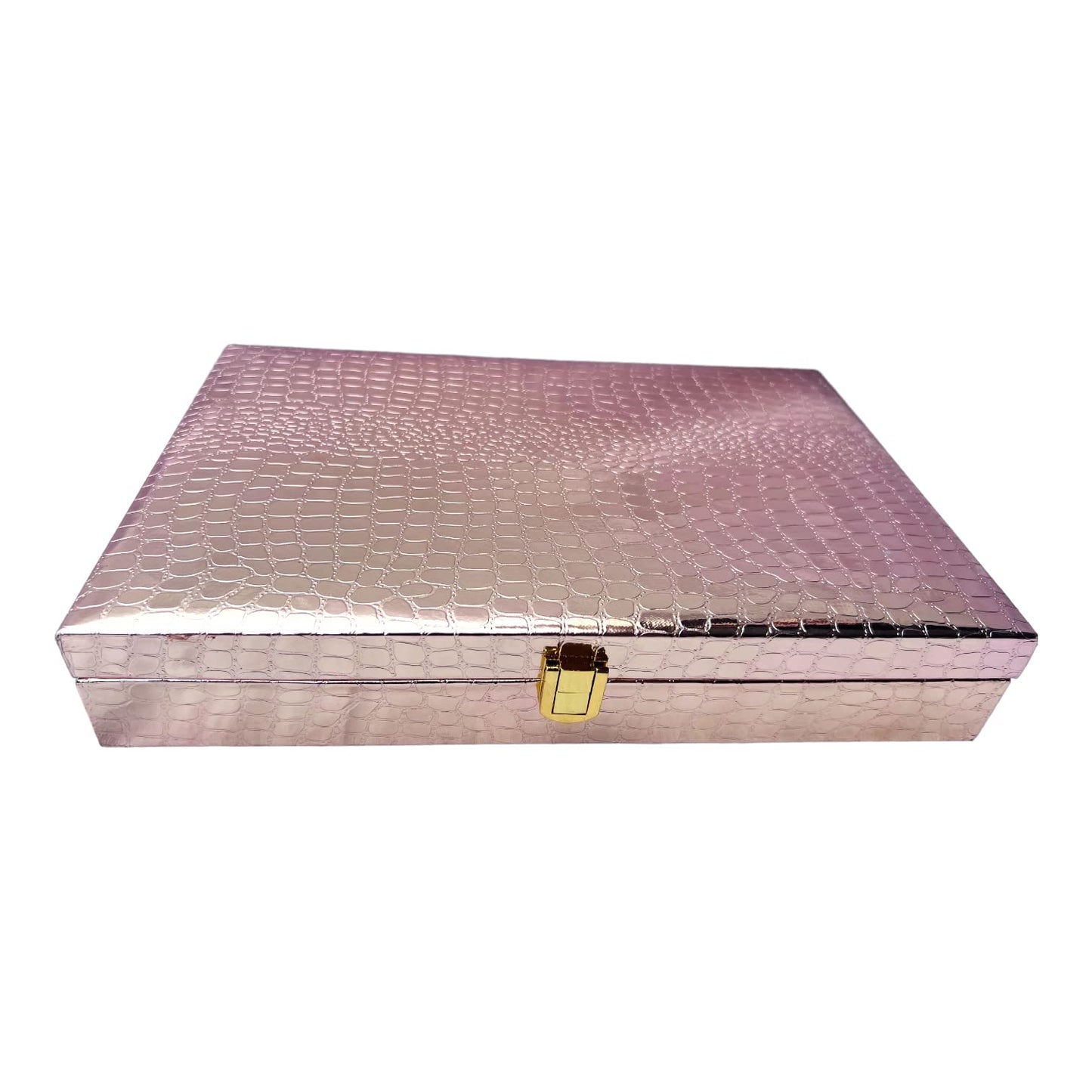 Crocodile Print Rexin Dry Fruit Box