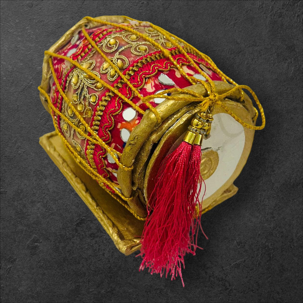 Melodic Memories Dholak Shaped Gifting Box