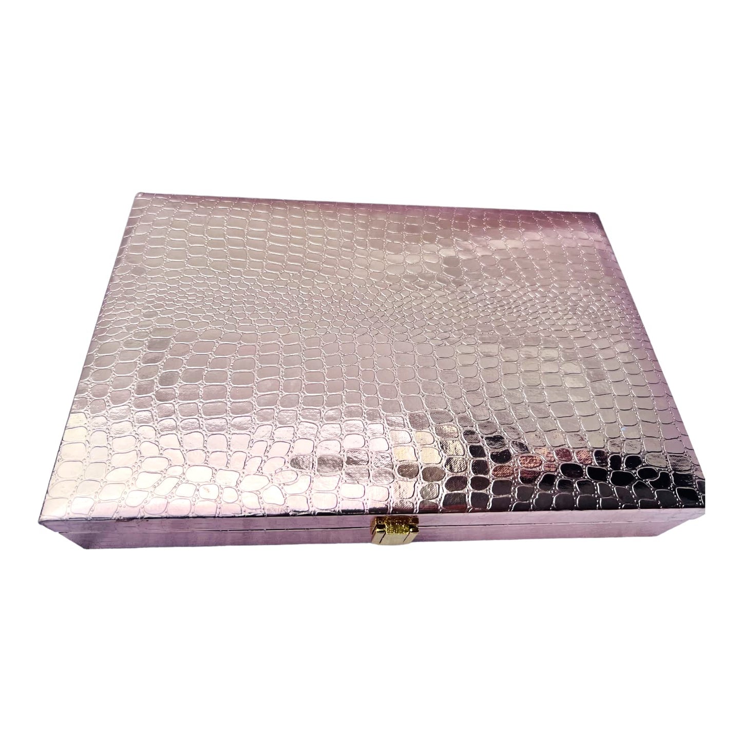 Crocodile Print Rexin Dry Fruit Box