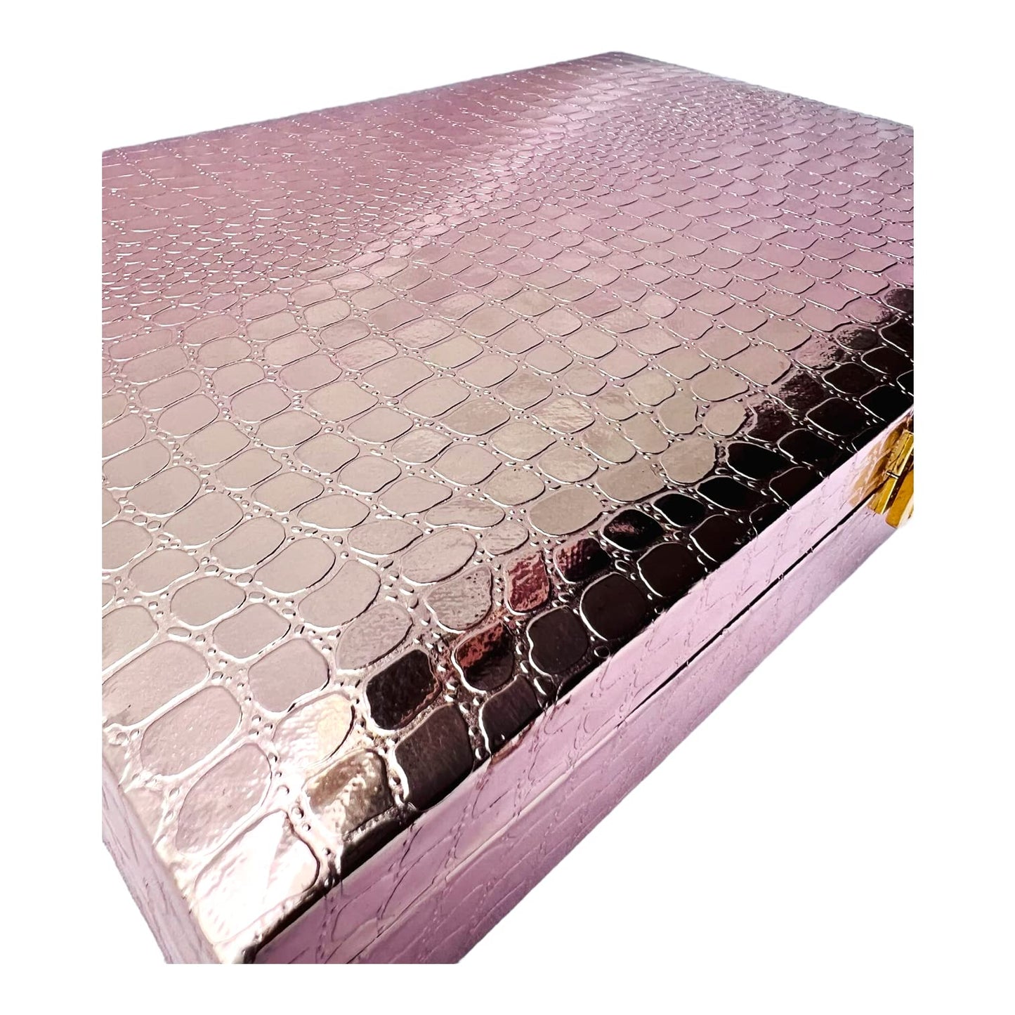 Crocodile Print Rexin Dry Fruit Box