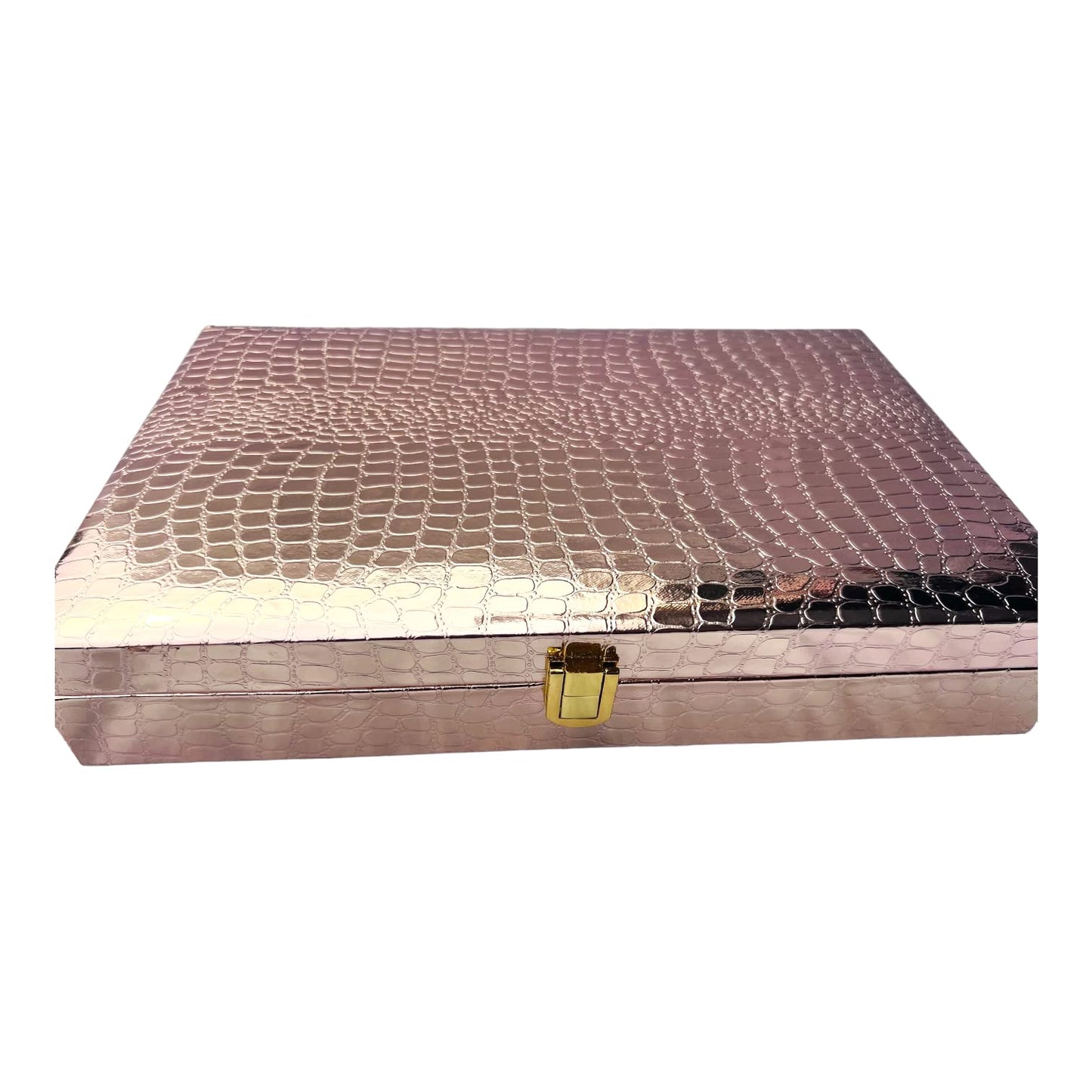 Crocodile Print Rexin Dry Fruit Box