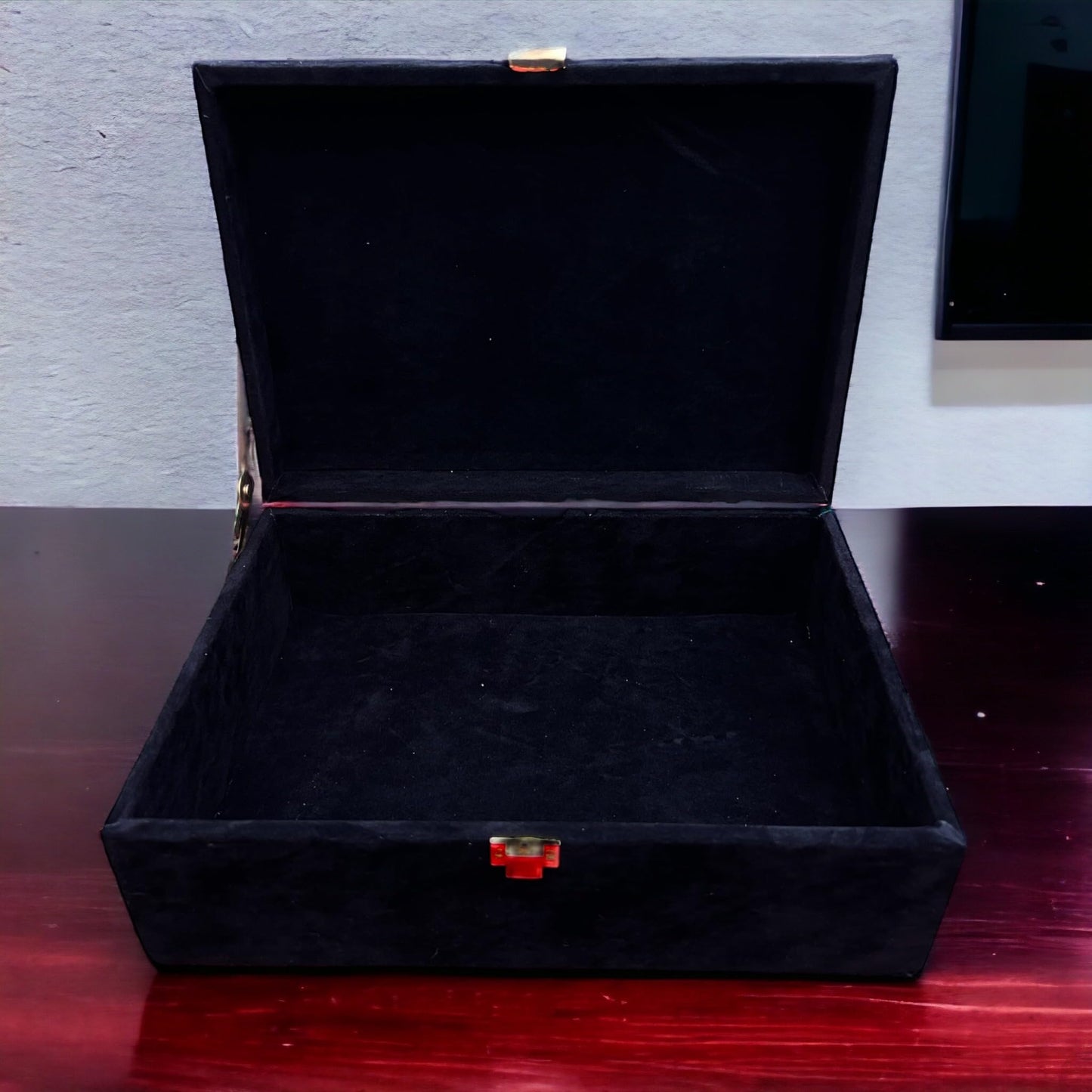 Black Suede/Velvet Gift Box