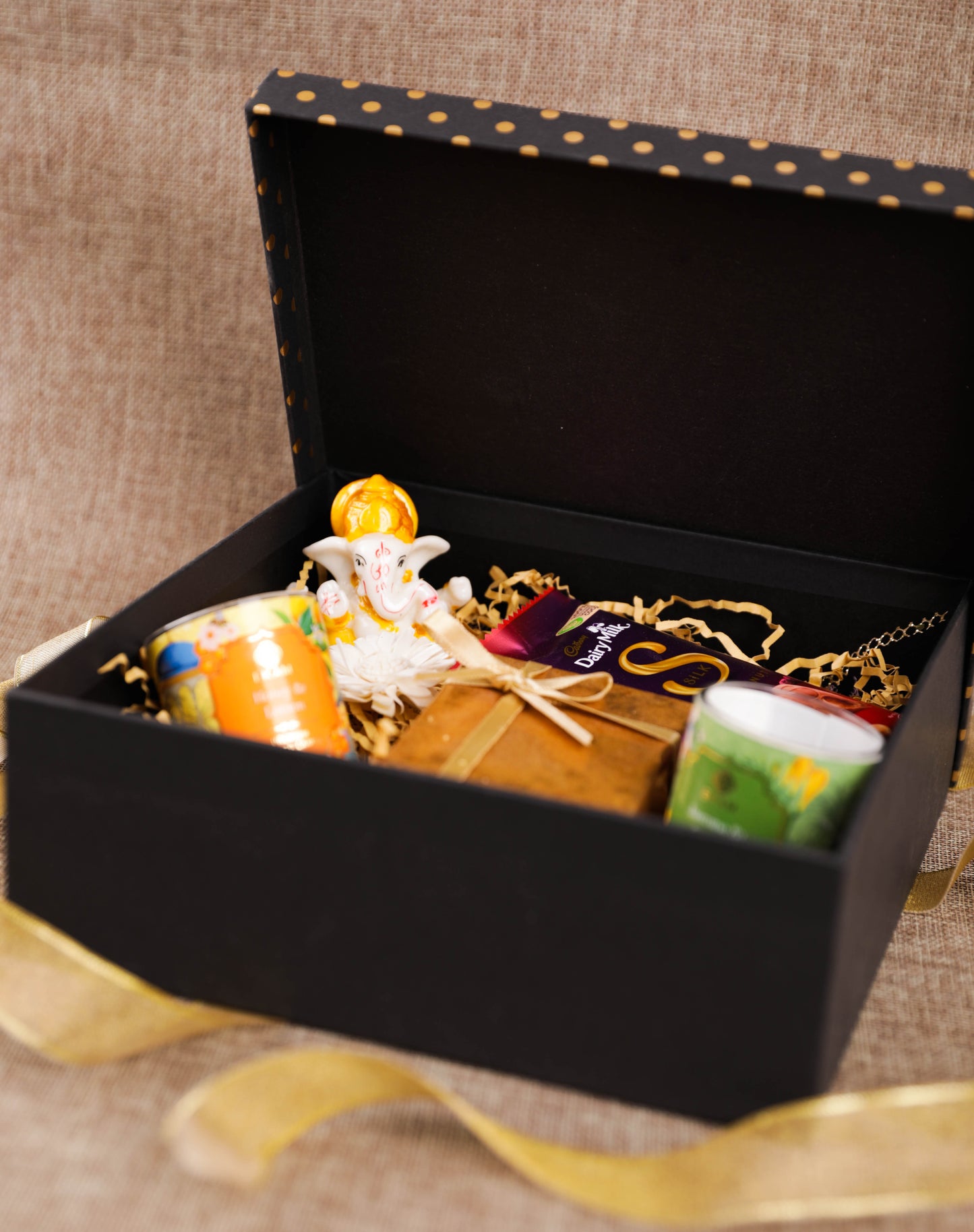 Elegant Rigid Box Diwali Hamper