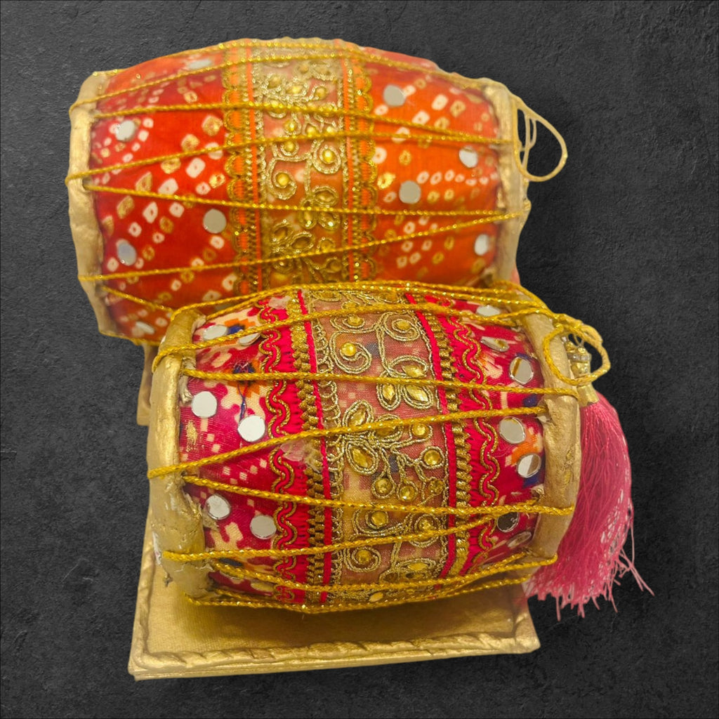 Melodic Memories Dholak Shaped Gifting Box