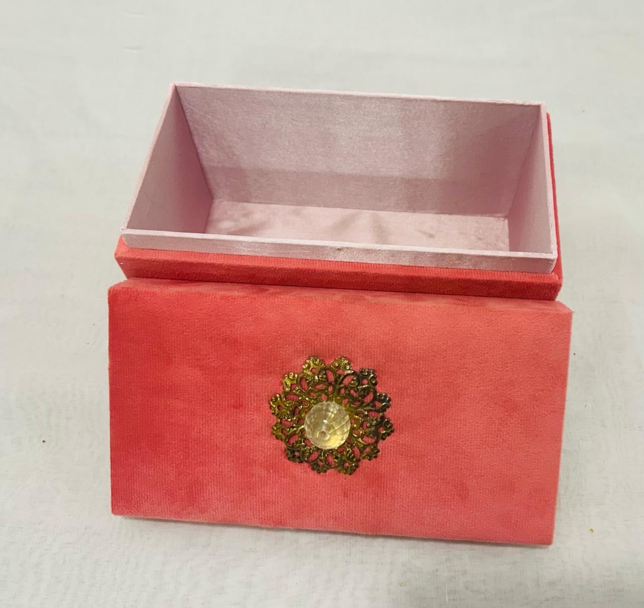 Velvet MDF Bangle Box for Chura & Bangles – Wedding Gifting Box | Wrap Shap