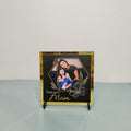 Eternal Love: Customizable 'Love You Mom' Photo Frame