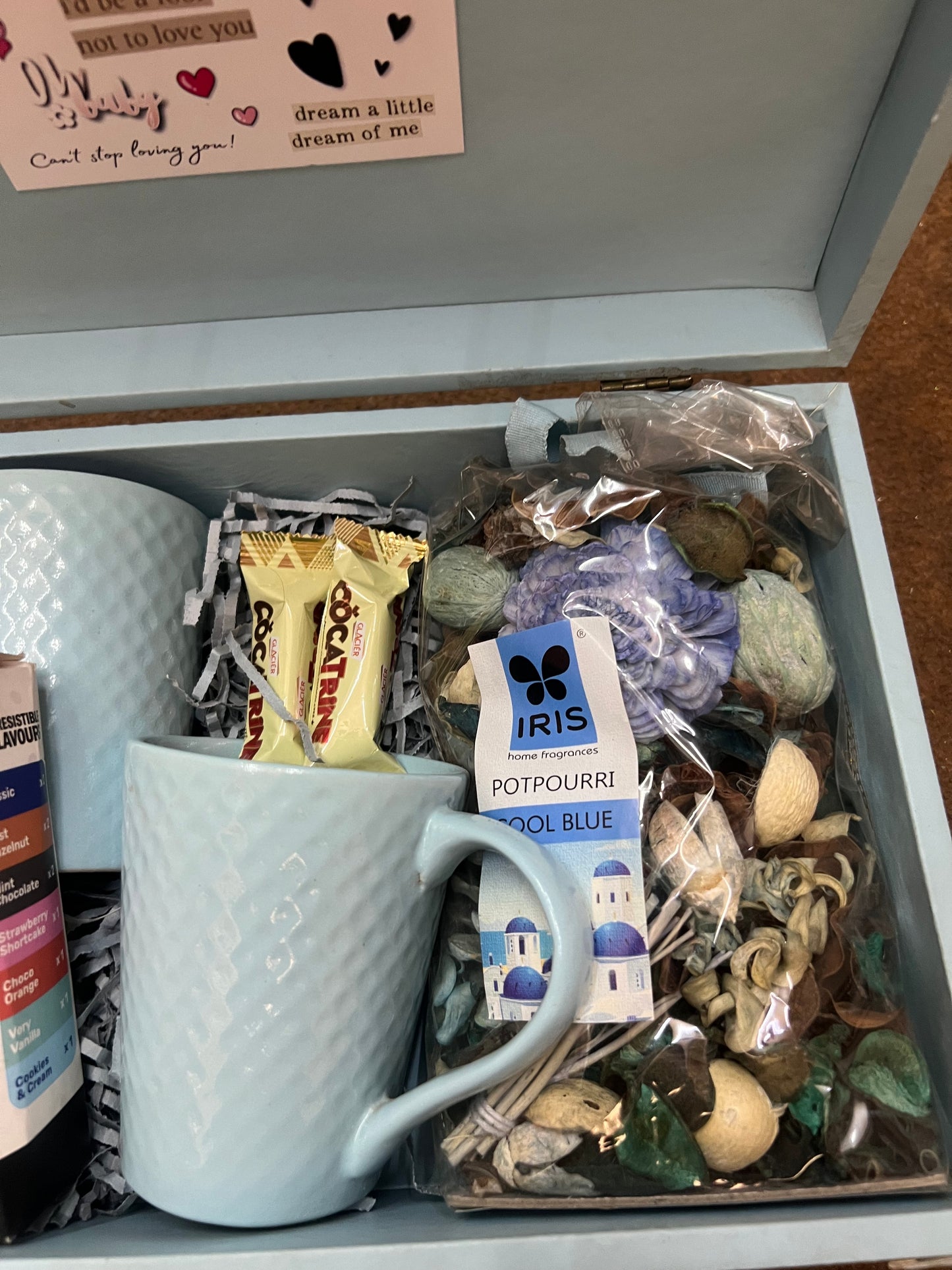 Coffee Connoisseur's Bliss Gift Box: Mug Set, Beanly Coffee, and Fragrant Potpourri