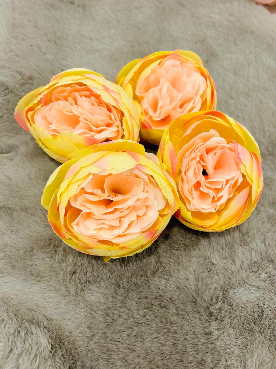 Premium 10cm Artificial Large Peony Flowers for Elegant Decor and Creative Embellishments