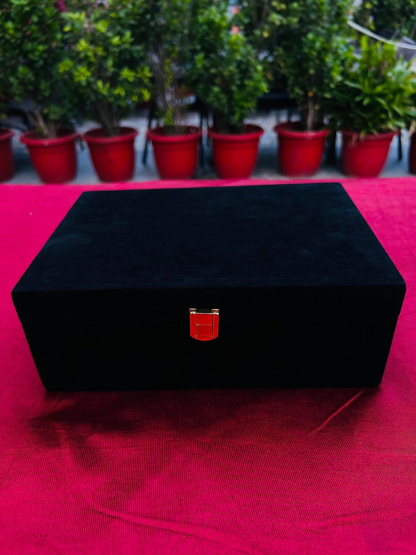 Black Suede/Velvet Gift Box