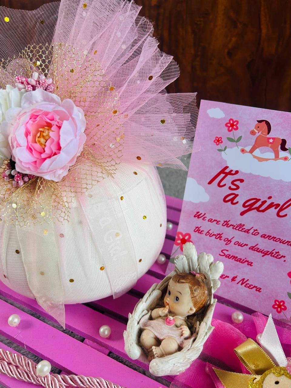 Newborn Baby Announcement Rasgulla Hamper