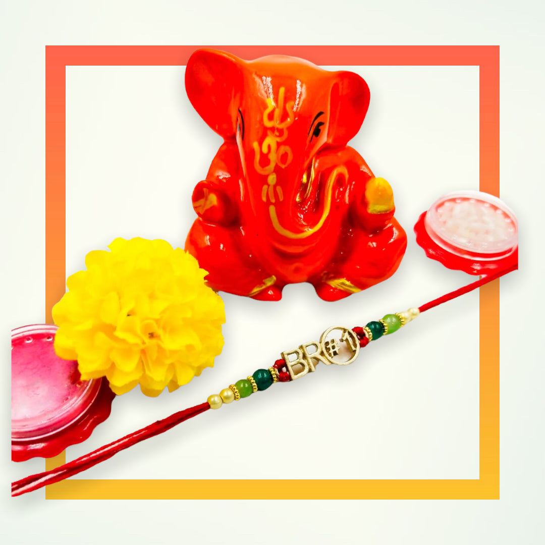 Wrap Shap H20 Bro #1 Rakhi with Roli Chawal – Celebrate Your Bond in Style