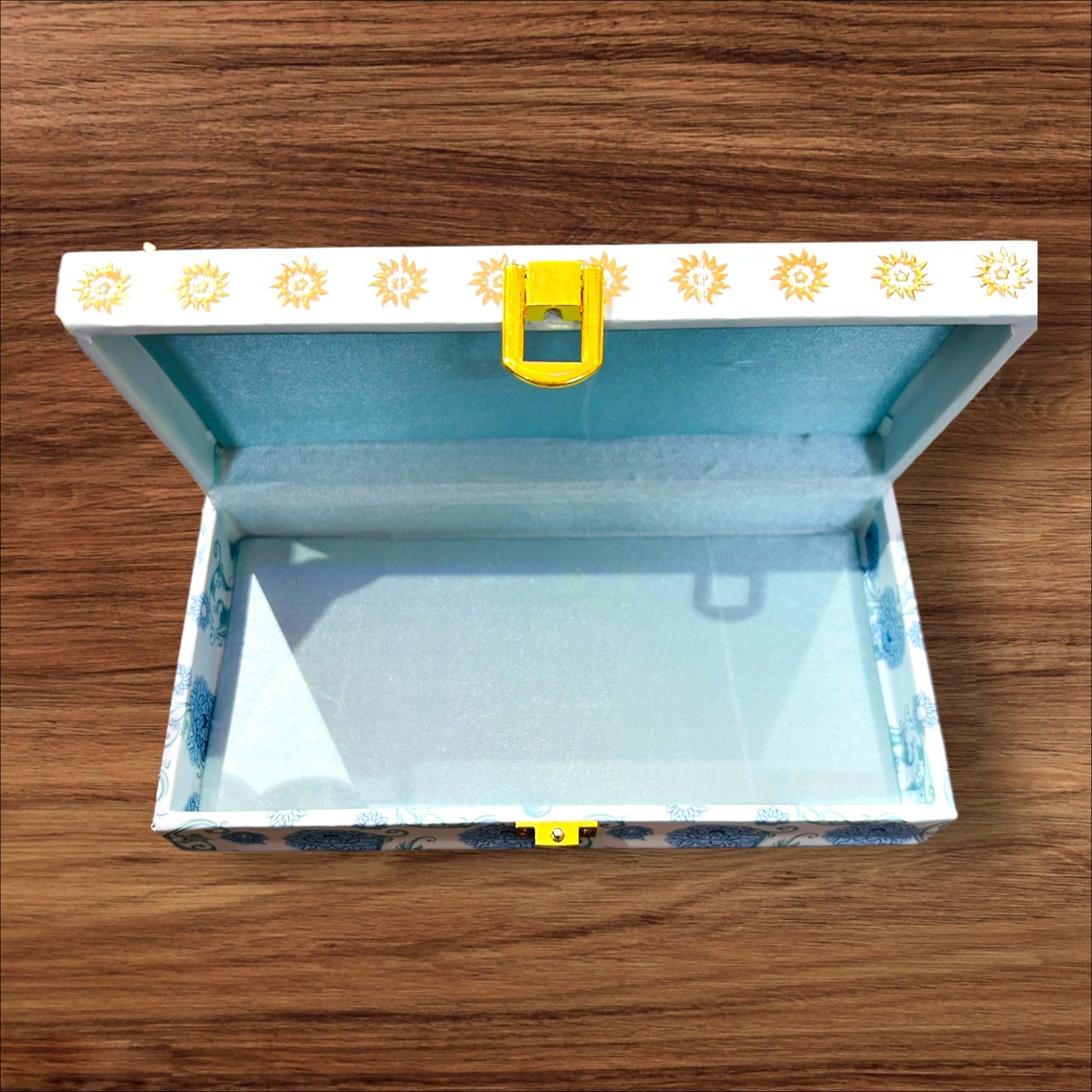 Elegant Pink Peacock Print Shagun Box – Premium Digital Design Gift Cash Box