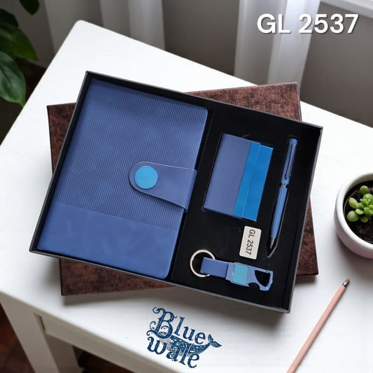 Stylish Blue Whale gift combo with premium packaging