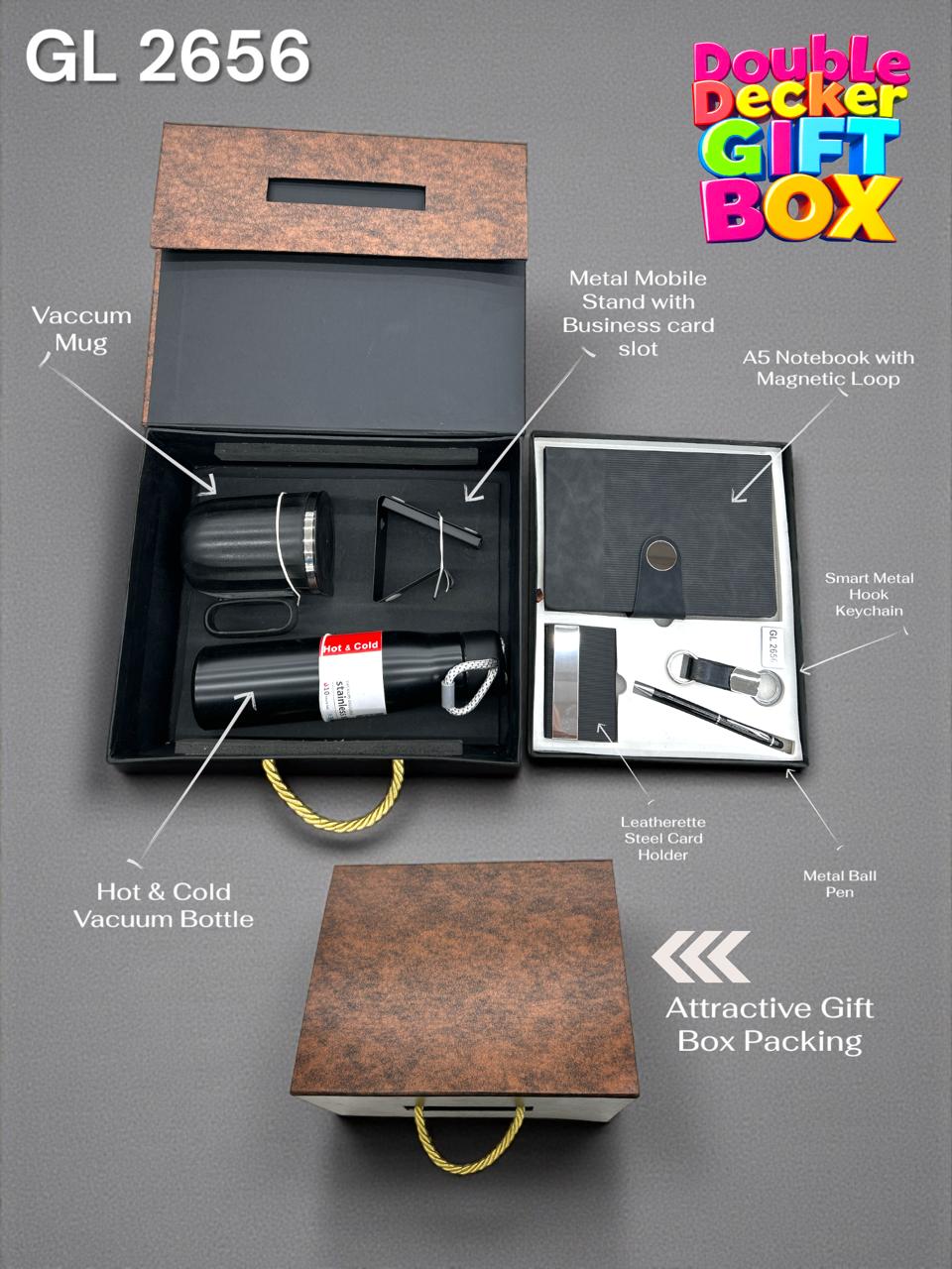 Bulk corporate gifting set with 7-in-1 premium accessories for professionals
