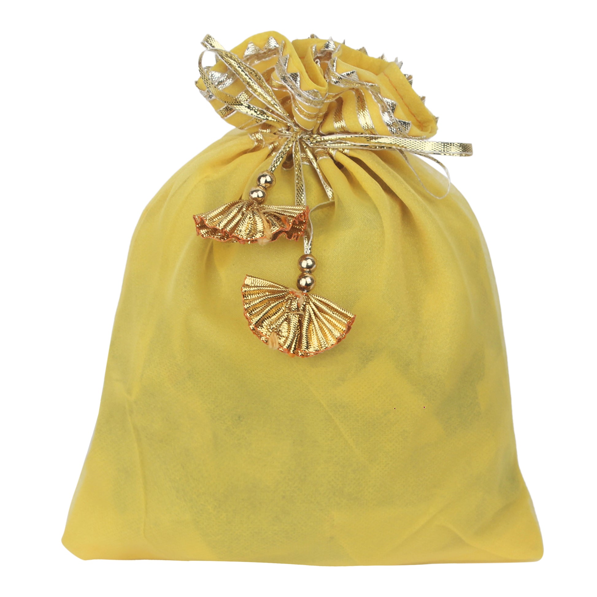 Vibrant Tissue Gota Potli Batwa Bag: Festive Return Gift Stylish Accessory