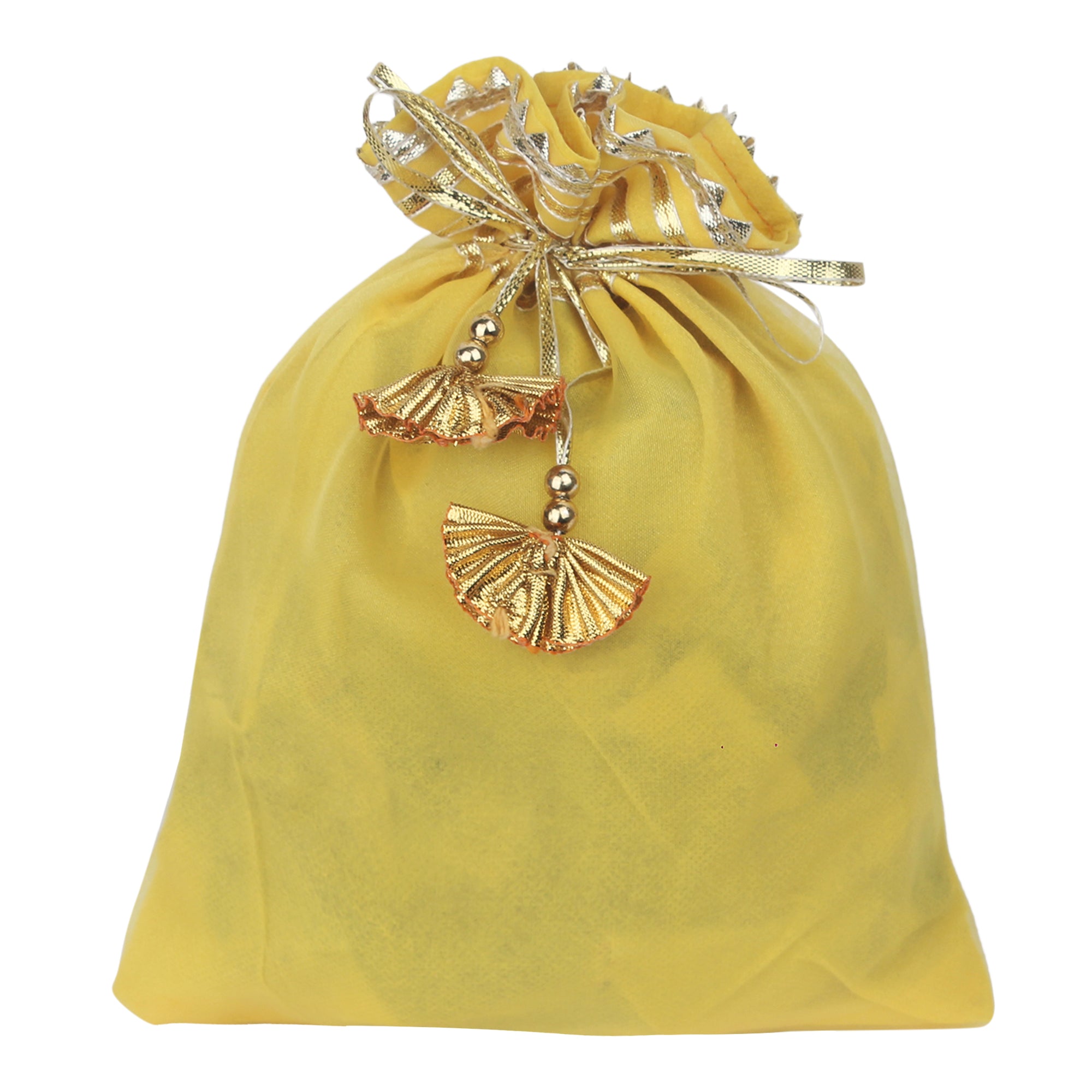 Vibrant Tissue Gota Potli Batwa Bag: Festive Return Gift & Stylish Accessory