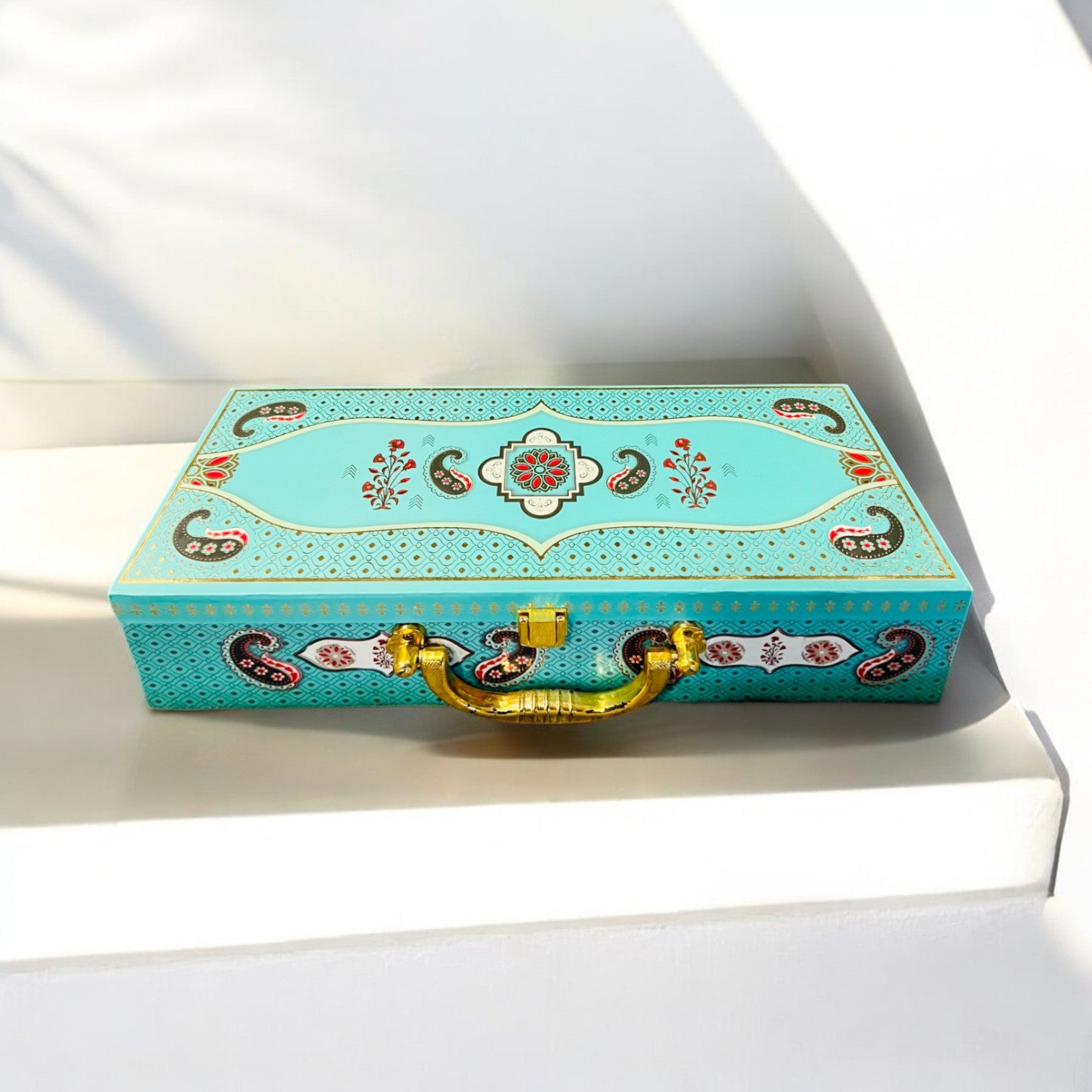 Luxury 3-Jar Dry Fruit Gift Box with Premium Paper Finish | Festive & Wedding Gifting