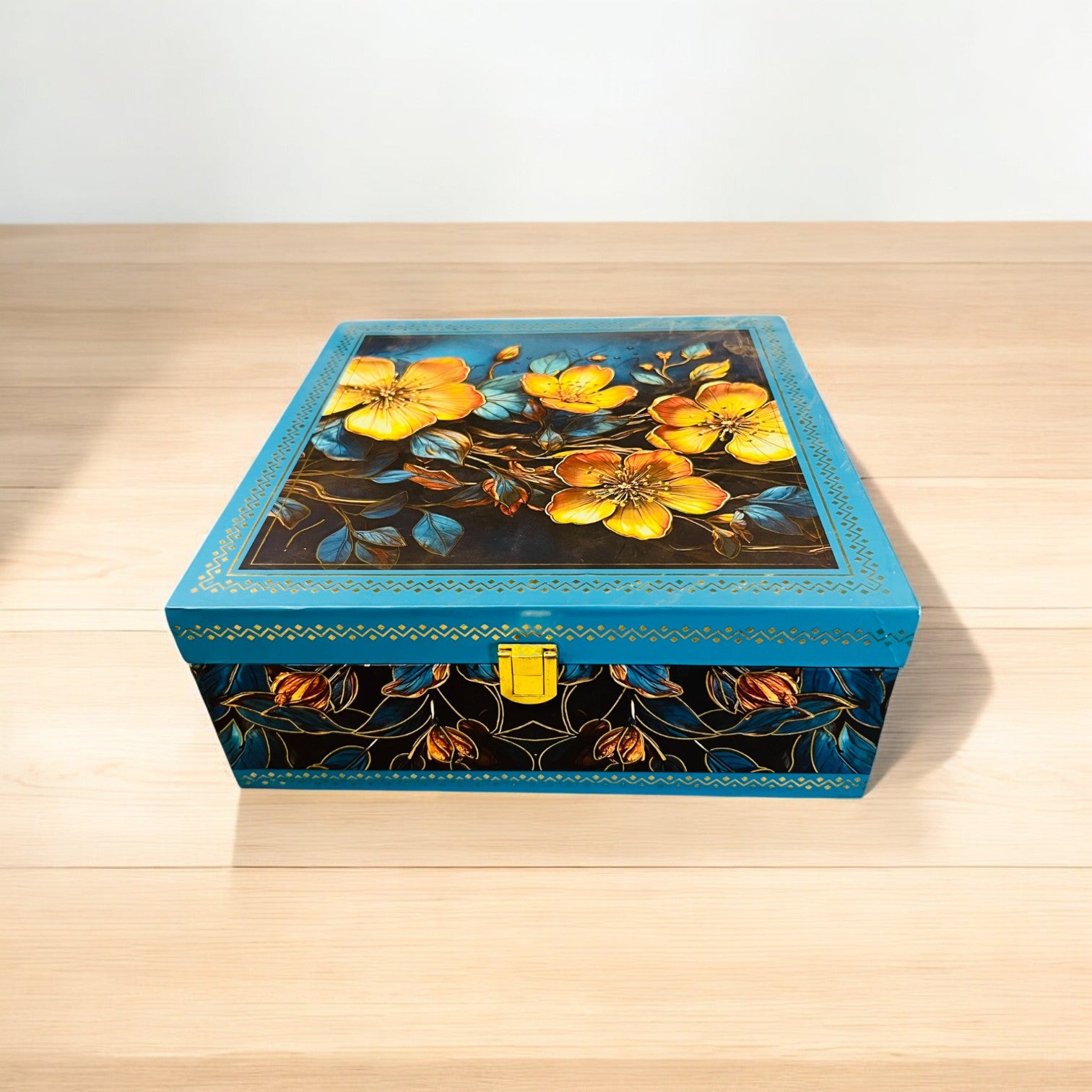 Luxury 4-Jar Dry Fruit Gift Box with Premium Paper Finish | Festive & Wedding Gifting