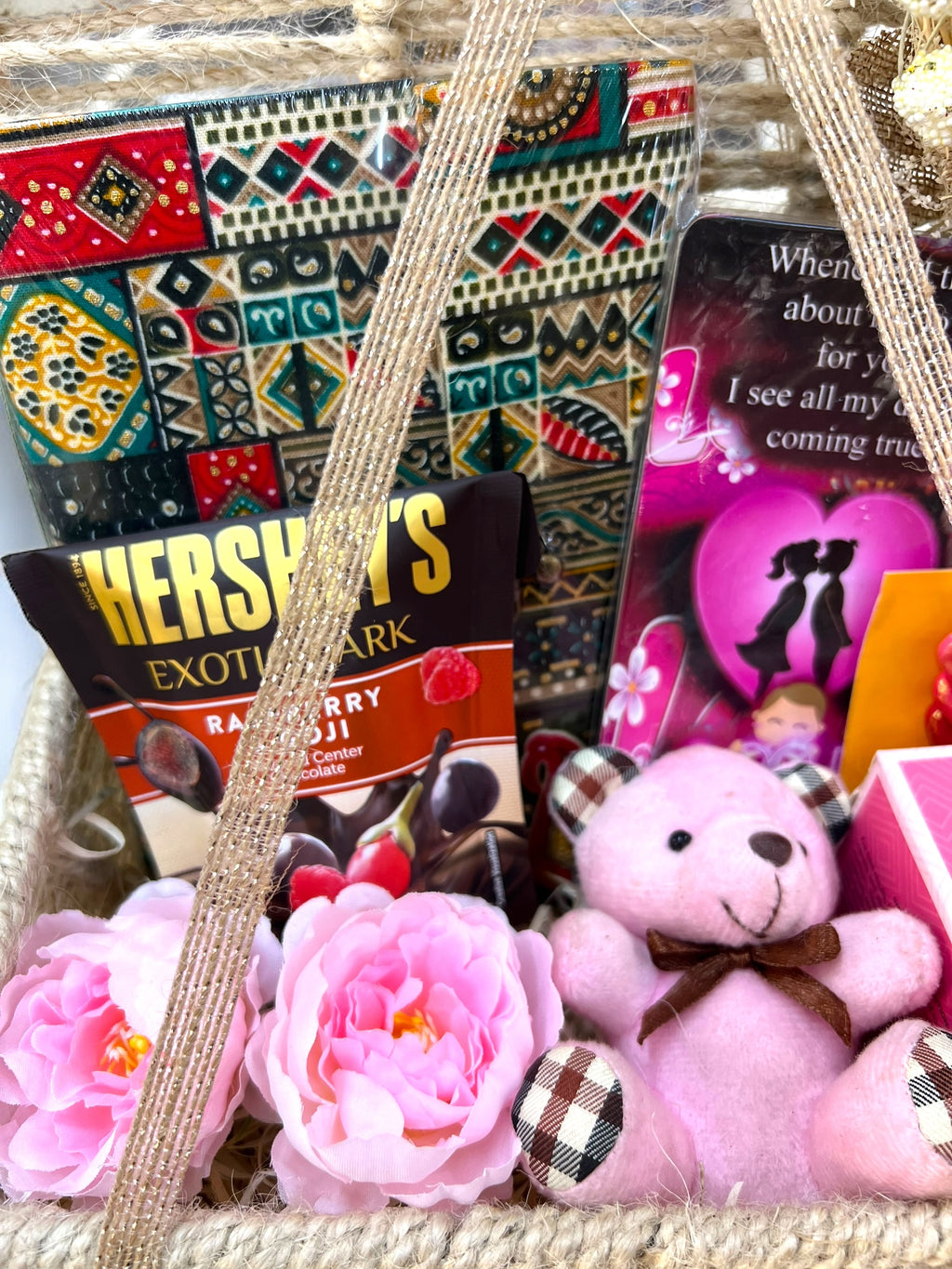 Jute Elegance Gift Hamper: Handcrafted Joys and Sweet Surprises