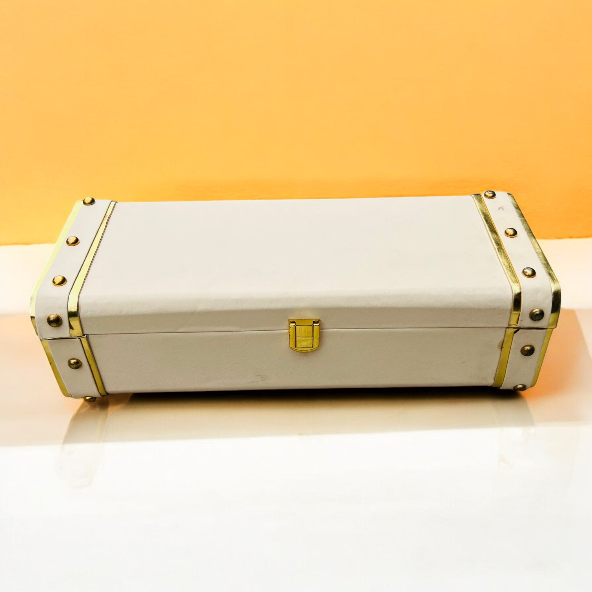 Premium 3-Jar Dry Fruit Gift Box with Leatherette Finish | Bulk Order