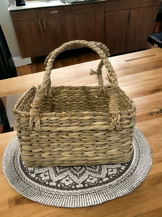 Eco-Friendly Kauna Basket for Organic Hampers and Home Utility