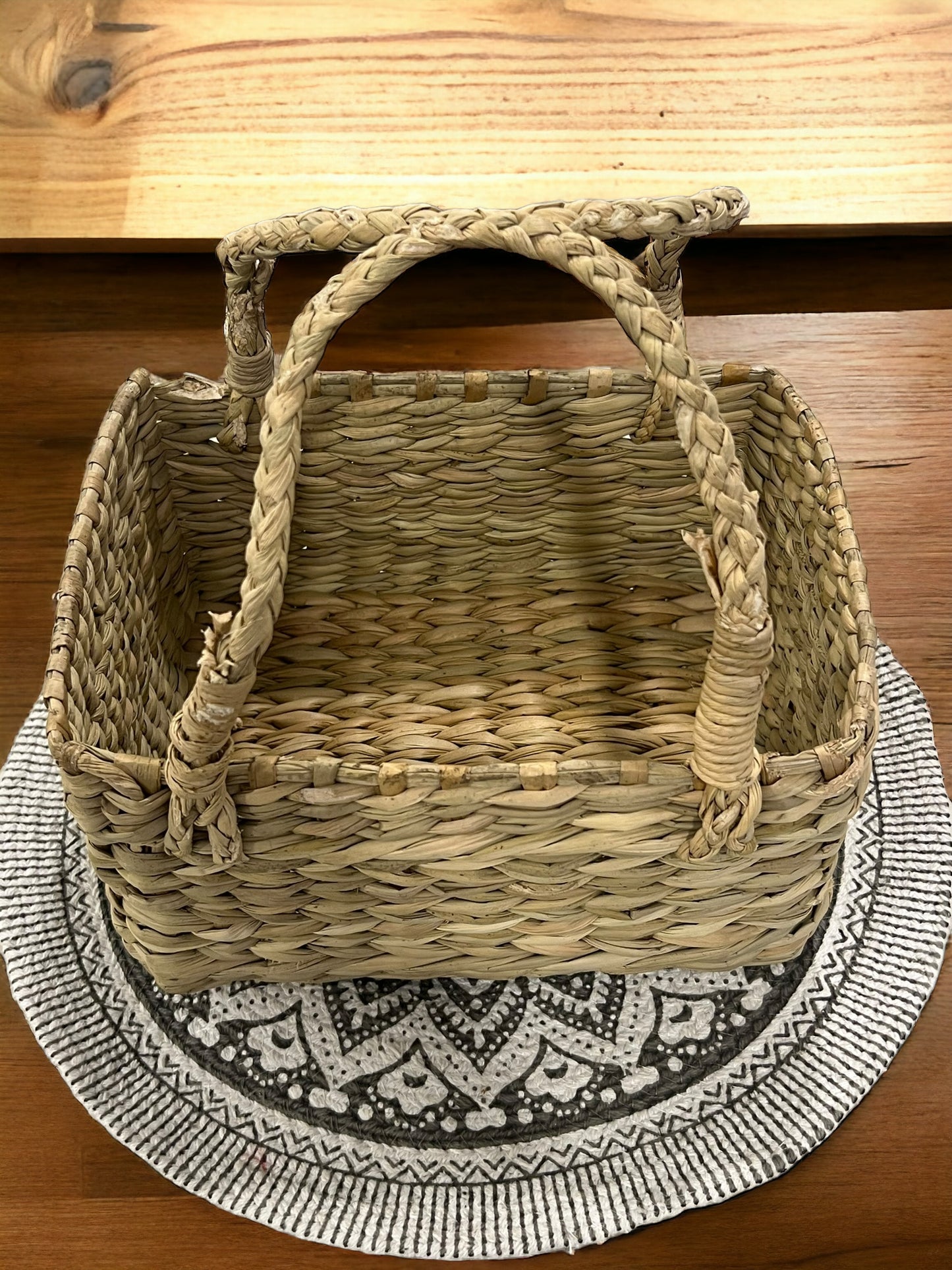 Eco-Friendly Kauna Basket for Organic Hampers and Home Utility