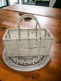 Organic Jute Basket for Stylish Hampers and Home Organization