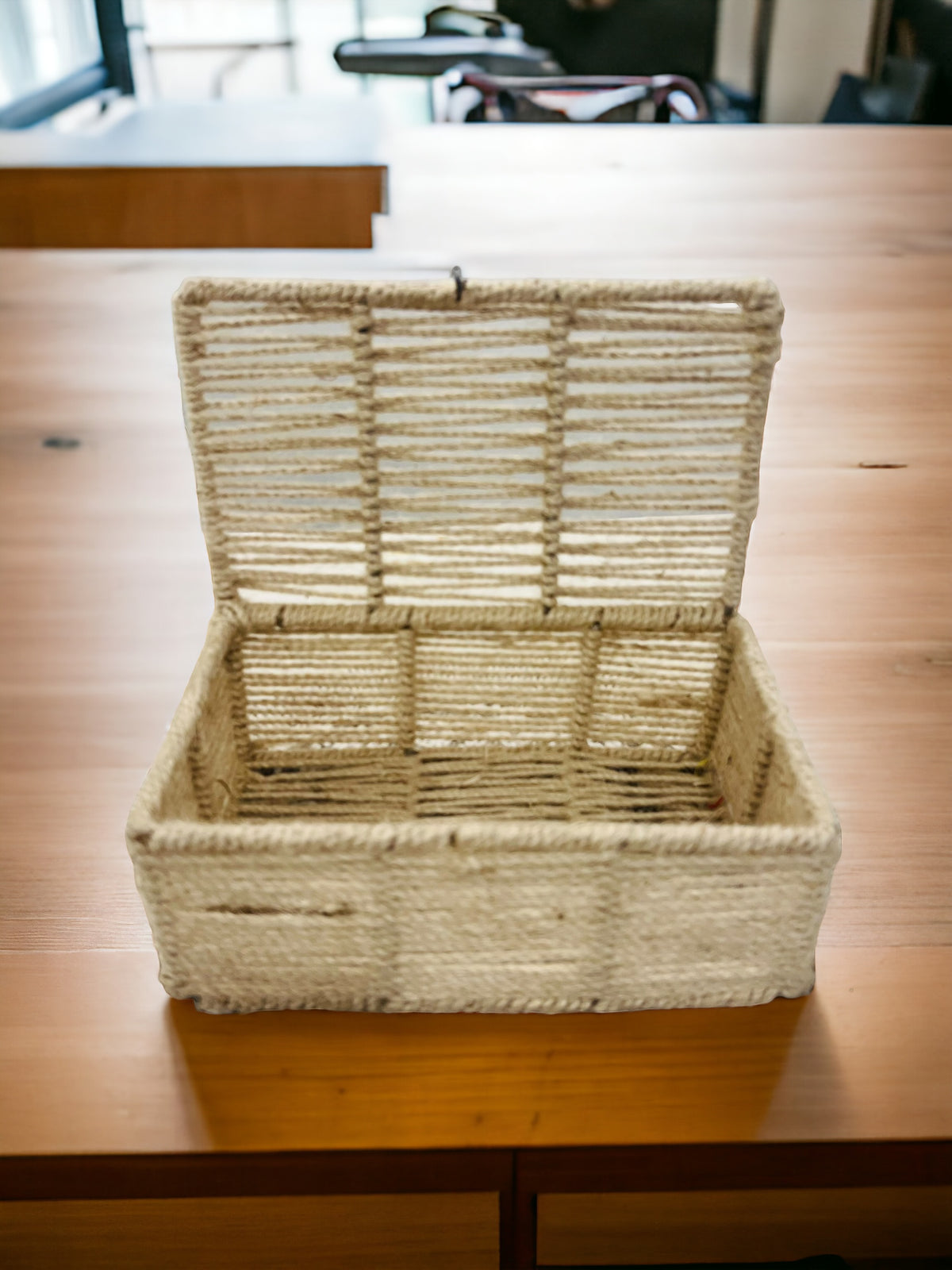 Jute Rope Box Organic Jute Rope Gift Box: Perfect for Hampers and Home Storage – Wrap ...