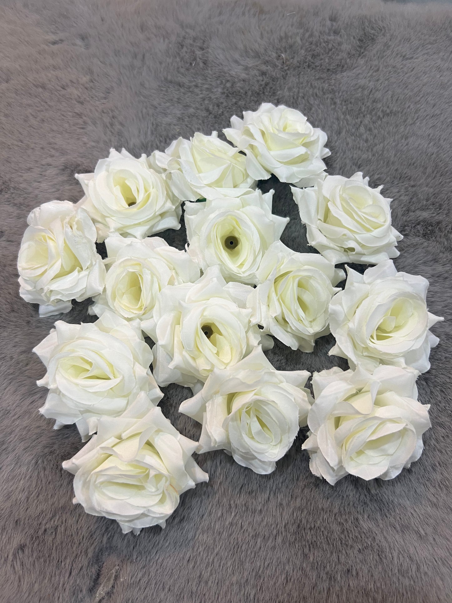 Elegant White Rose Artificial Flower: Perfect for Gift Packing and Floral Arrangements