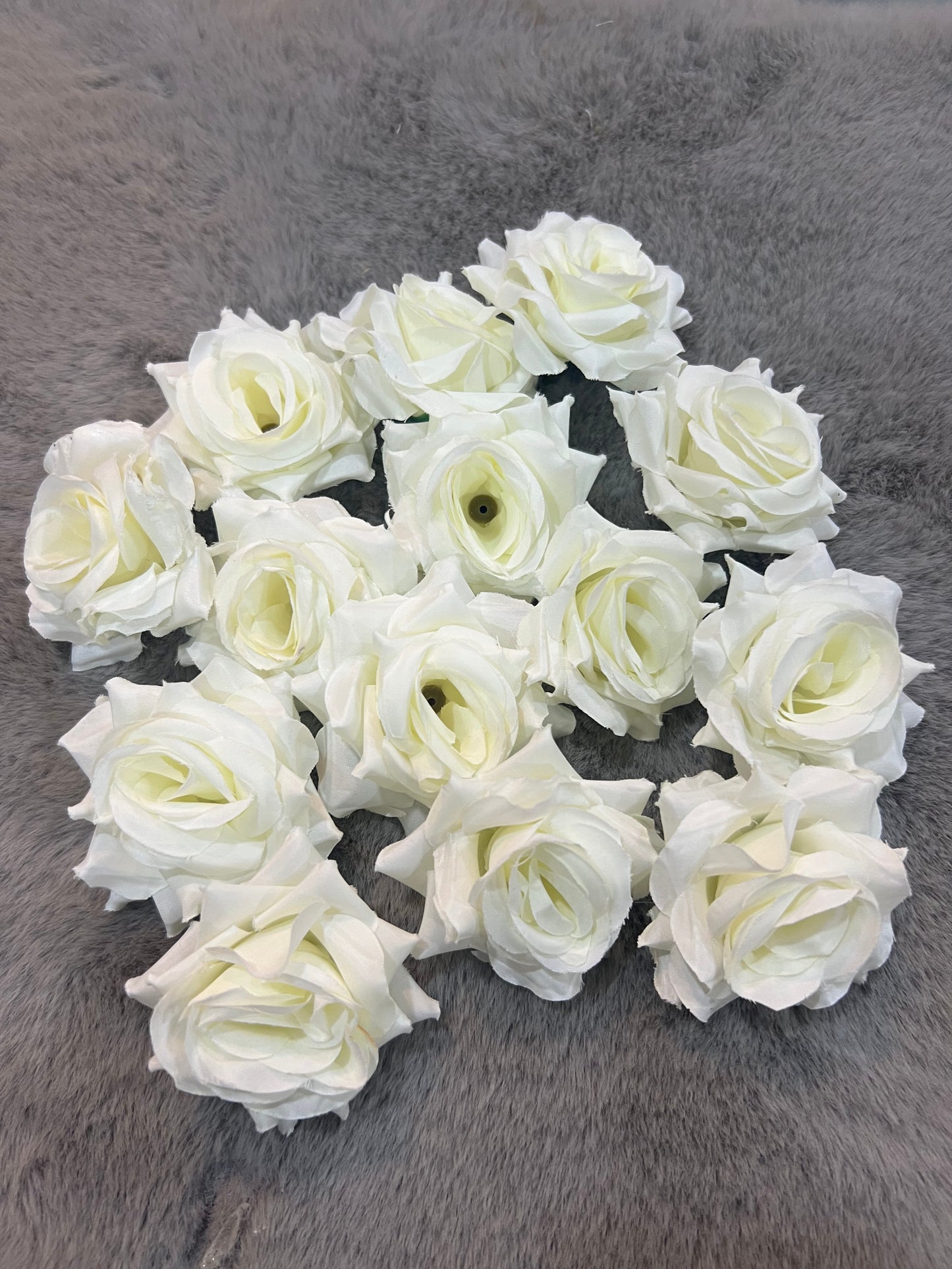 Elegant White Rose Artificial Flower: Perfect for Gift Packing and Floral Arrangements