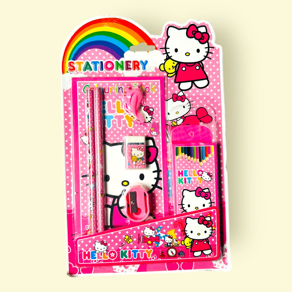 Theme Gifting Stationery Kit - Complete Set for Boys & Girls - Kids' Birthday Return Gifts