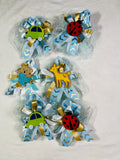 Adorable Baby Pink & Blue Decoration Bunch with Assorted Embellishments for Baby Showers and Newborn Celebrations