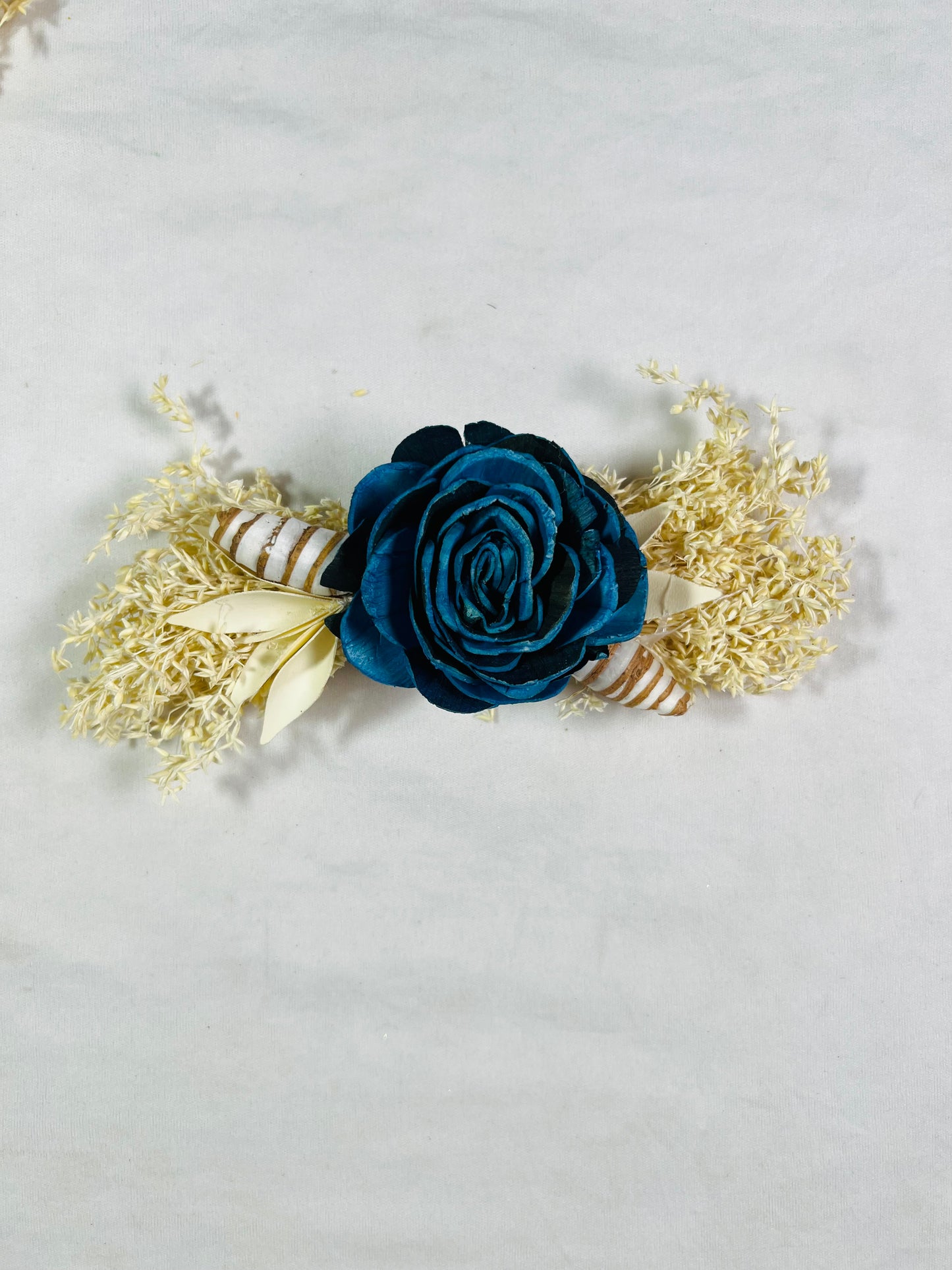 Dry Sola Flower Bunch - Perfect for Elegant Gift Decorations, Wedding Packings, Trousseau, and Event Platters