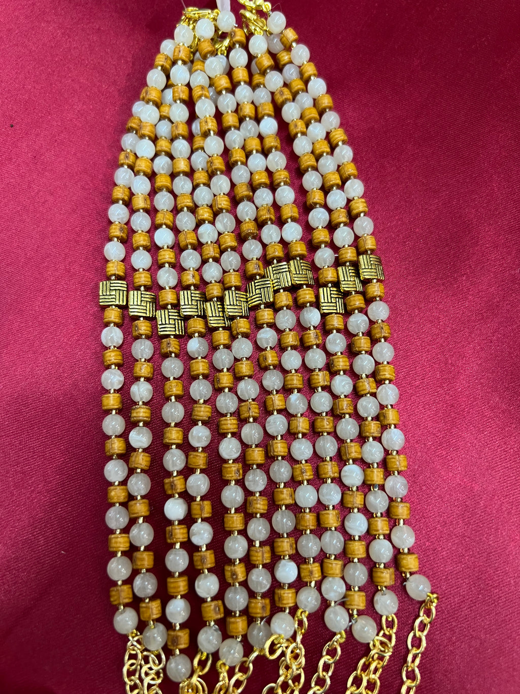 Wrap Shap Designer Bracelet Rakhi with Tortoise and Transparent Beads, Roli Chawal Included